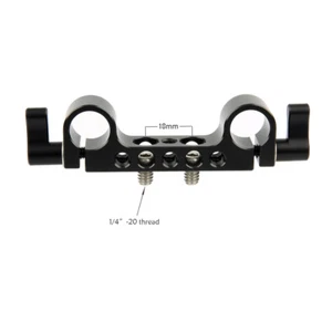 US NICEYRIG 15mm Rod Clamp Railblock 1/4"-20 Thread for Red Camera Rig Baseplate - Picture 1 of 6
