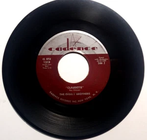 THE EVERLY BROTHERS - All I Have To Do Is Dream- Vinyl 45rpm  Cadence 1958 1348 - Picture 1 of 4