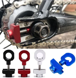 2x Bicycle Bike Chain Tensioner Tug Adjust Fixie Fixed Gear Track Single speed - Picture 1 of 11