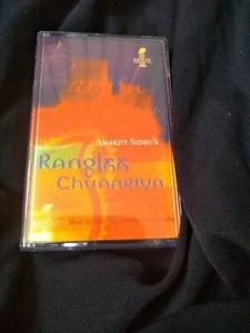 RANGLEE CHUNARIYA ~ BHANGRA PUNJABI CASSETTE ~ amarjit sidhu - Picture 1 of 2