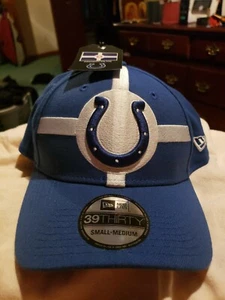 Indianapolis Colts New Era 2019 NFL Draft On-Stage 39THIRTY Flex Hat Size Sm-Med - Picture 1 of 7