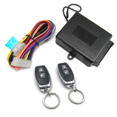 Kit Central Control Remoto Coche Cerradura Puerta Universal Vehículo Sistema Entrada Sin Llave Foto 1 de 4