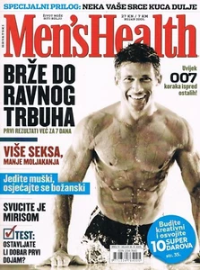 MEN'S HEALTH #9 2005 CROATIAN MAGAZINE cover GREGG AVEDON - Picture 1 of 1