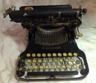 Antique Corona folding portable typewriter great keys Black 1917  htf