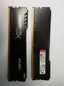 Kingston HyperX Fury 4GB(1x4GB) 2400 MHz DDR4-2400 PC4-19200 RAM HX424C15FB3/4 - Picture 1 of 1