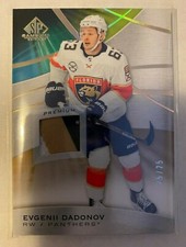 2019-20 SP Game Used Gold Spectrum Premium Materials 25/25 Evgeni Dadonov "last"
