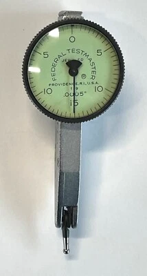 Mahr Federal T-9 Testmaster Dial Test Indicator .030" Range, .0005" Graduation - Image 1 of 3