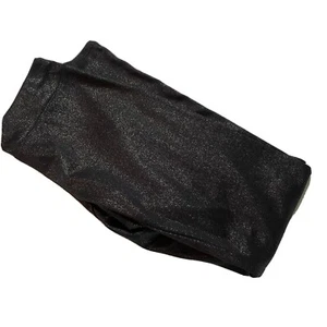 New directions Size m Black Pants sparkly glitter gold - Picture 1 of 5