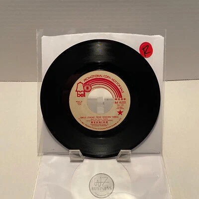Reunion – Smile (Theme From Modern Times) Bell Records – 45,222, Promo, 7" - Image 1 of 2