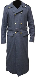 Gabardina gris largo de Doctor Who capitán Jack Harkness John Barrowman, envío rápido - Imagen 1 de 5