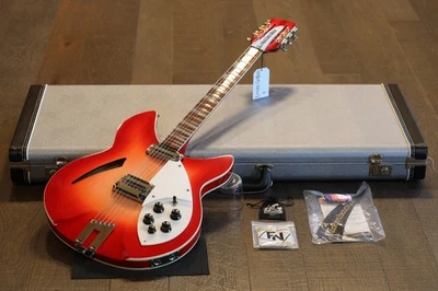 Unbespielt! 2023 Rickenbacker 360/12C63 12-saitige E-Gitarre Fireglo + OHSC - Bild 1 von 4