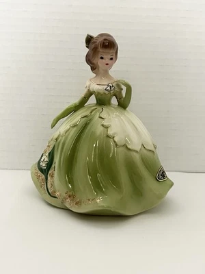 Figura Josef Originals Lirio del Valle Flor Belle Serie Reparada Foto 1 de 4