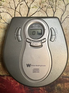 Reproductor de CD portátil White Westinghouse WDM-13603 antichoque Xbass probado funcionando - Imagen 1 de 11