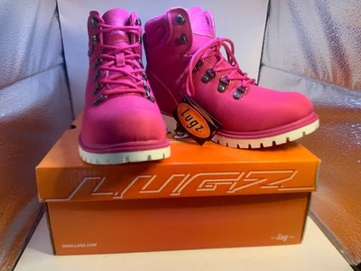Lugz Grotto II Women's Size 8M Deep Pink/White Fashion Boots New with Defects - Image 1 of 4