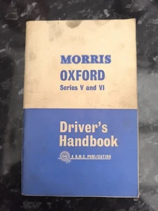 Morris Oxford Series V And VI Drivers Handbook - Picture 1 of 5