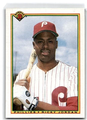 1990 Bowman #156 Ricky Jordan - Image 1 of 2