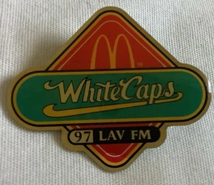 McDonald's Whitecaps 97 LAV FM Pin Lapel Enamel Collectible - Picture 1 of 3