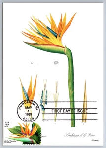 #3310 Birds of Paradise FDC Maxi Card - Picture 1 of 2