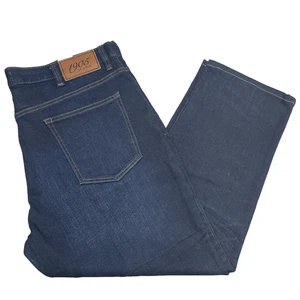 Jos A Bank 1905 Tailored Fit Denim Men’s 40x29 Dark Wash Jeans Fits 40W x 25.5L - Picture 1 of 8