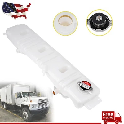 For Ford F700 F800 1980-1999 New Radiator Expansion Surge Tank  F6HZ8A080B Foto 1 de 4