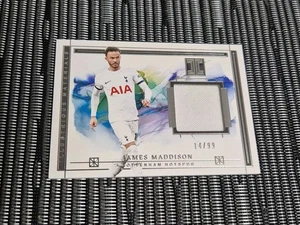 2023-24 Panini Impeccable James Maddison Illustrious Materials Patch /99 Spurs - Picture 1 of 2