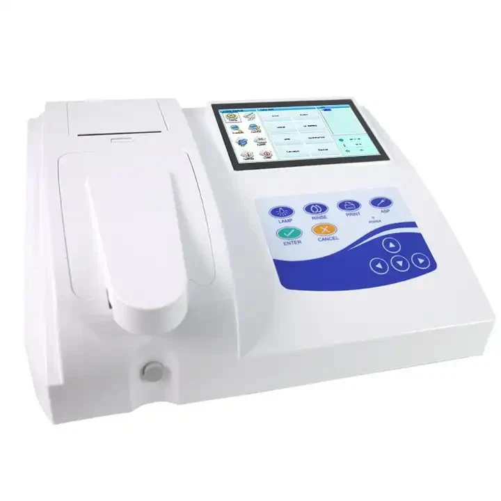 Touch Semi-Automatic Biochemistry Analyzer Body Liquid Blood Hematology Analyzer - Image 1 of 4