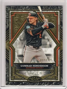 GUNNAR HENDERSON 2025 TOPPS TIER ONE #24 001/125 - Picture 1 of 2