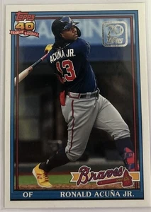 Ronald Acuna Jr. 70 Years of Topps - 2021 Topps Series 2 - #70YT-41 - Picture 1 of 1