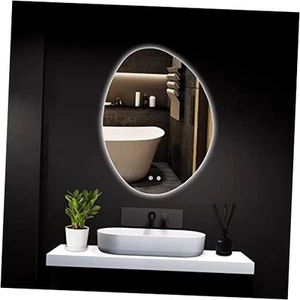 LED Bathroom Mirror with Lights, 24 x 32 Inch Led Bathroom Vanity Mirror for - Picture 1 of 8