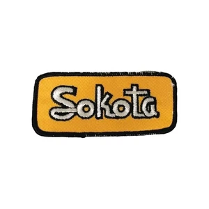 Vtg SOKOTA Patch Agriculture Feed Farming Company Logo Embroidered - Picture 1 of 2