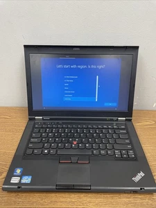 Lenovo Thinkpad T430 14" (120GB SSD, i5 3320M 16GB RAM) Windows 10 - Foto 1 di 8
