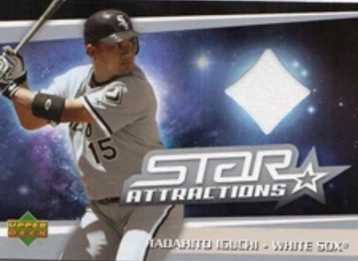Tadahito Iguchi 2006 Upper Deck #SA-TI Star Attractions Materials White Sox - Image 1 of 1