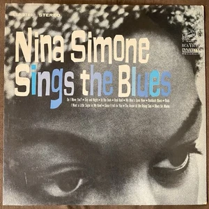NINA SIMONE Sings the Blues - Rare 1967 1st Press RCA Stereo PROMO LP - TOP EX++ - Picture 1 of 6
