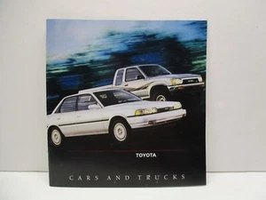 1990 Toyota Cars & Trucks Parts Dealer Brochure Auto Racing Import Tools 4x4 - Imagen 1 de 2