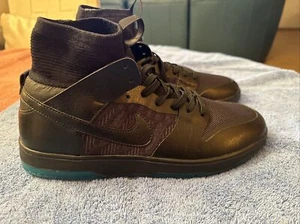 Nike SB Zoom Dunk Elite High Dark Atomic Teal 917567 003 Size 10.5 - Picture 1 of 7
