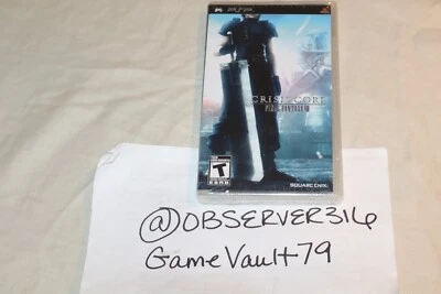 Crisis Core Final Fantasy VII (Sony PSP) NEW SEALED *READ* - Image 1 of 4