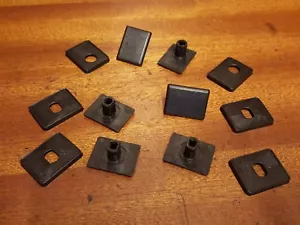 RENAULT 5 GT TURBO NEW REAR SIDE WINDOW FITTINGS RUBBER SEALS COMPLETE SET - Picture 1 of 4