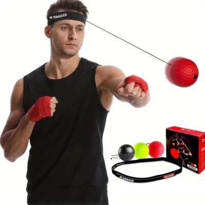 SUMMER_HOME Mma Gear Boxing Ball Set- Boxing Boxbollen Original, Used by Celebrities