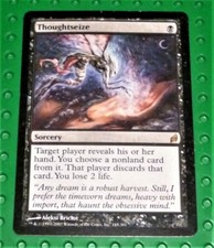MAGIC THE GATHERING TCG - Lorwyn "Thoughtseize" Rare MTG113