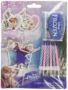 Disney Frozen Cake Decoration Set – 19 Pieces with Elsa, Anna & Olaf - Picture 1 of 1