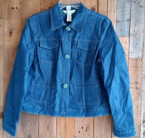 Chaqueta de mezclilla con botones Napa Valley talla S - Imagen 1 de 9