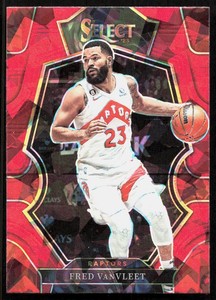 2022-23 Panini Select Red Cracked Ice Fred Van Vleet Orlando Magic