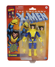 Hasbro Marvel Legends Retro Uncanny X-Men Wolverine 6  Blue Yellow Action Figure