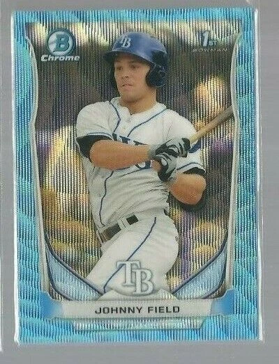 2014 Bowman Chrome Prospects Blue Wave Refractors #BCP57 Johnny Field (ref55654 - Image 1 of 1
