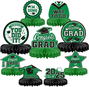 9PCS Graduation Party Decorations Congrats Grad Table Centerpiece Congratulate G - Picture 1 of 12