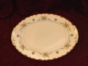 Vintage Harmony House China Wembley  14” Platter Meat Serving Plate 2 of 2 - Picture 1 of 3