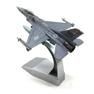 1:100 F-16C Fighter Diecast Metal Finished Plane Aircraft Model Display Gifts - Picture 1 of 9