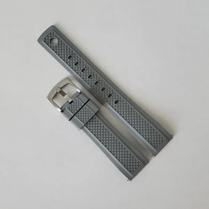 20mm FKM Watch Band Quick Release Vulcanized Rubber Watch Strap for Dive Watch - Picture 1 of 24