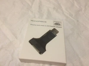 Monoprice Display Port male to DVI Female adapter PID:4827 - Picture 1 of 3