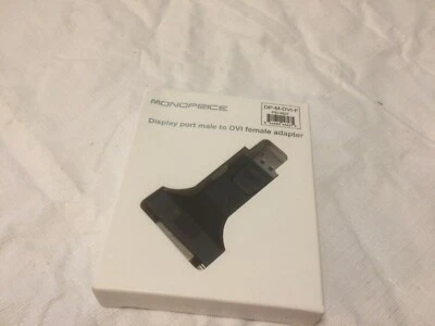 Monoprice Display Port male to DVI Female adapter PID:4827 - Image 1 of 3